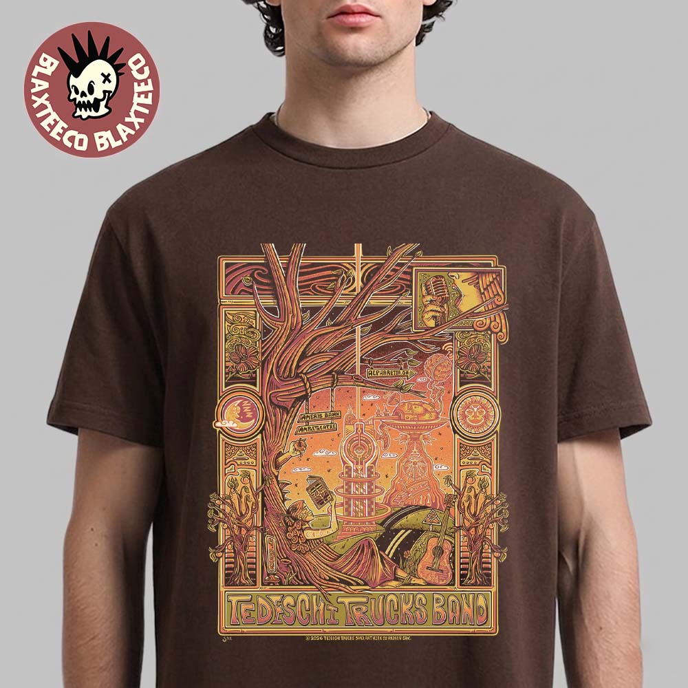 Tedeschi Trucks Band Alpharetta Georgia 2026 Gig - Adult & Kids T-Shirts, Sweatshirts & Hoodies apparel design preview 1