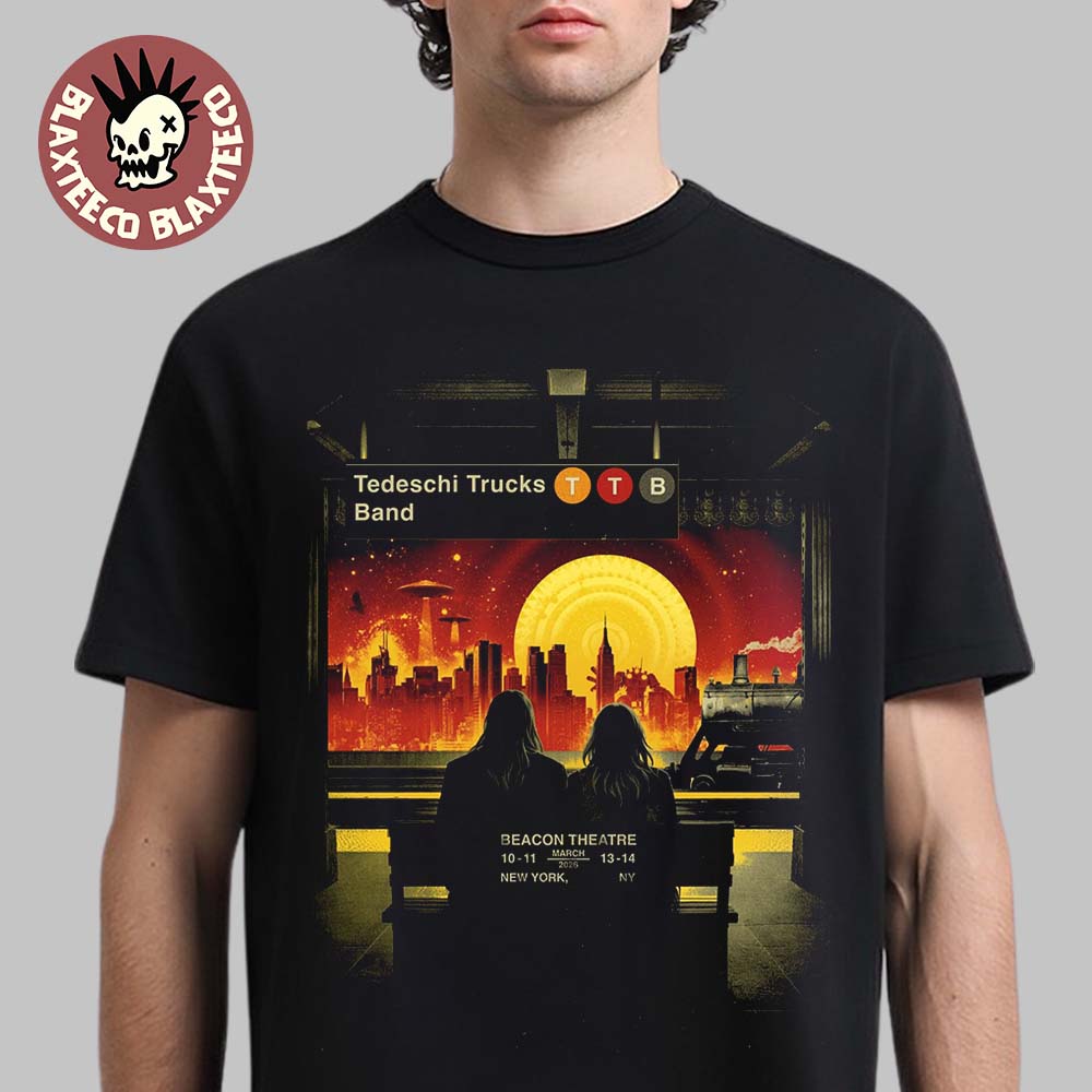 Tedeschi Trucks Band New York 2026 Week 1 Poster At - Adult & Kids T-Shirts, Sweatshirts & Hoodies apparel design preview 1