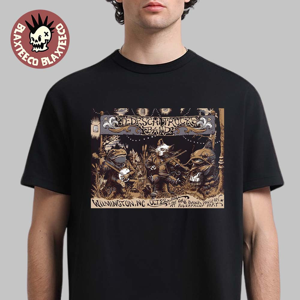 Tedeschi Trucks Band Wilmington North Carolina 2025 - Adult & Kids T-Shirts, Sweatshirts & Hoodies apparel design preview 1