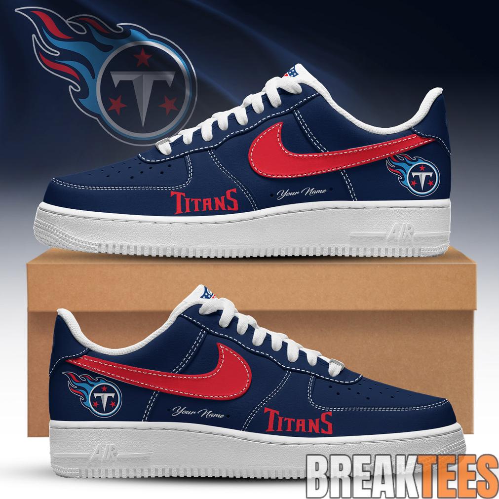 Tennessee Titans Special Heritage 2026 Custom AF1 - Adult & Kids T-Shirts, Sweatshirts & Hoodies apparel design preview 1