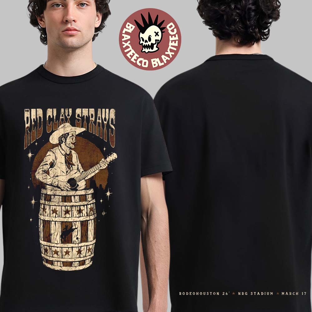 The Red Clay Strays Rodeohouston 26 Houston Texas - Adult & Kids T-Shirts, Sweatshirts & Hoodies apparel design preview 1
