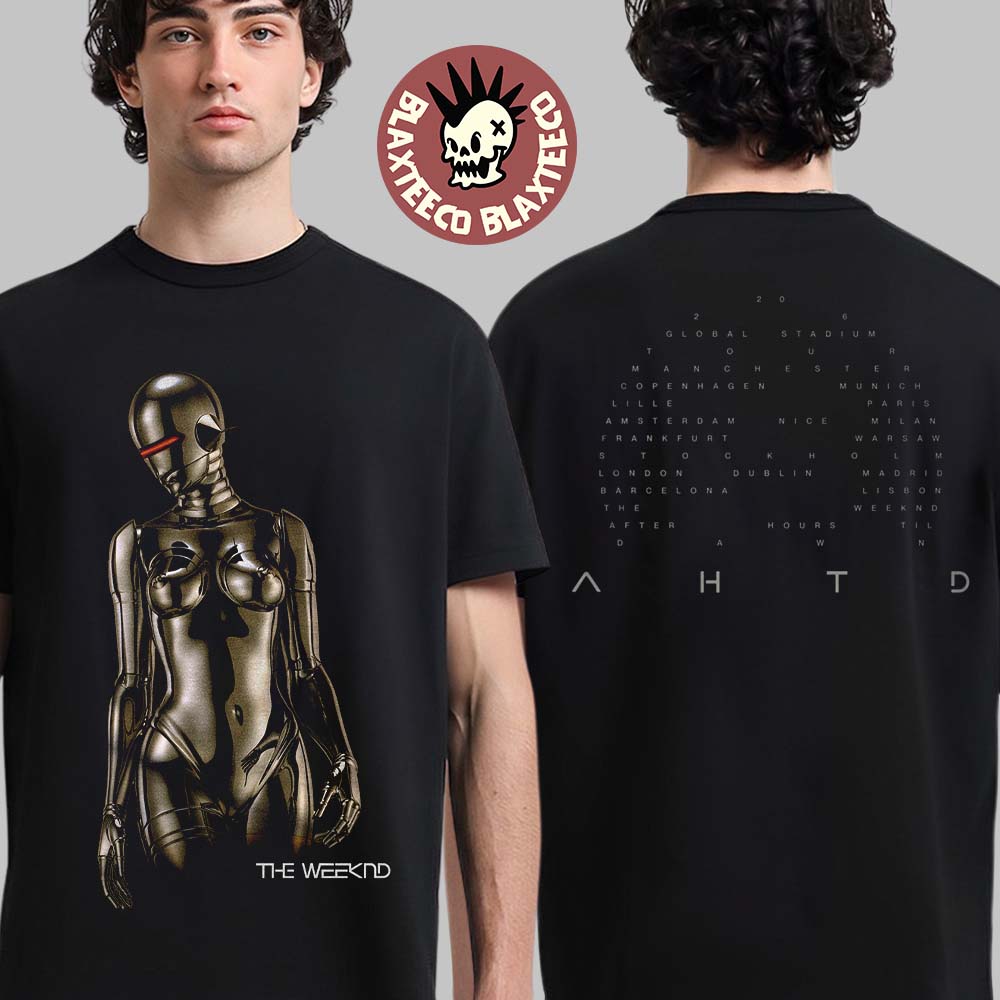 The Weeknd After Hours Til Dawn 2026 Europe And UK - Adult & Kids T-Shirts, Sweatshirts & Hoodies apparel design preview 1