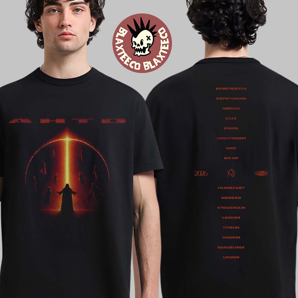 The Weeknd After Hours Til Dawn 2026 Europe And UK - Adult & Kids T-Shirts, Sweatshirts & Hoodies apparel design preview 1