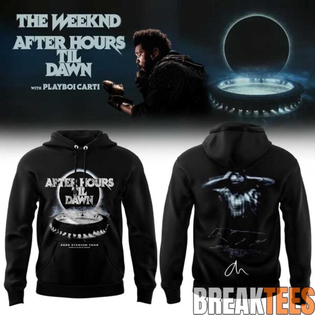 The Weeknd After Hours Til Dawn 2026 Stadium Tour - Adult & Kids T-Shirts, Sweatshirts & Hoodies apparel design preview 1
