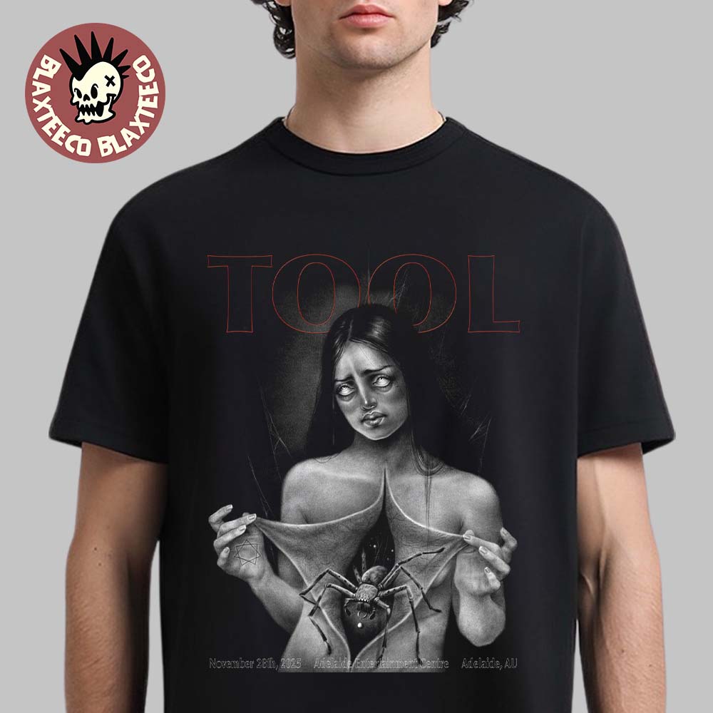 Tool Adelaide Australia 2025 Event Poster At - Adult & Kids T-Shirts, Sweatshirts & Hoodies apparel design preview 1