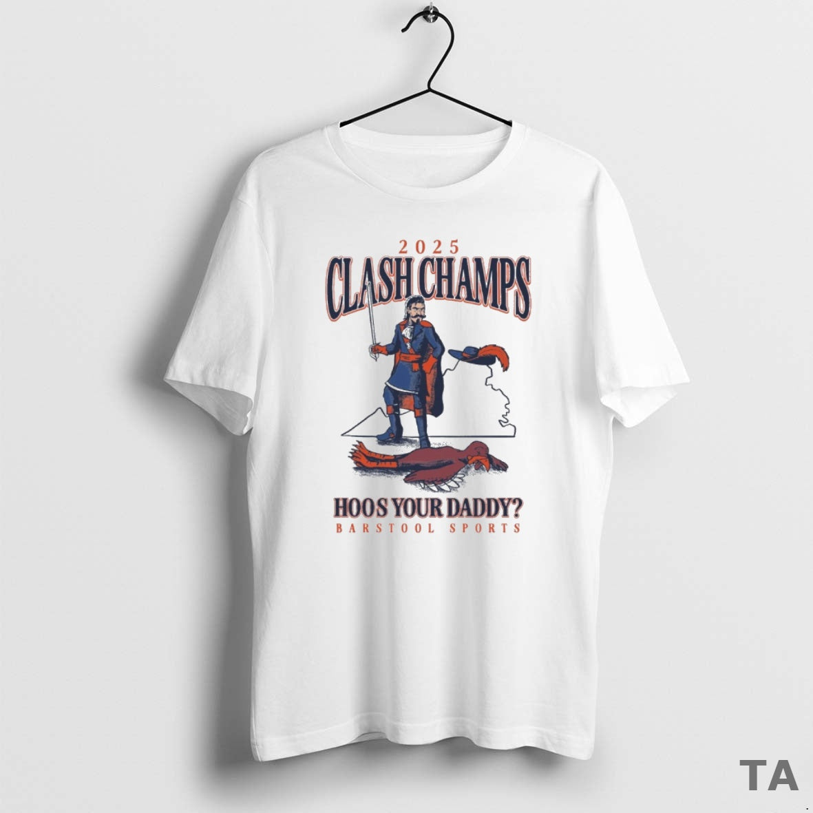 Top 2025 Clash Champs Hoos Your Daddy Virginia - Adult & Kids T-Shirts, Sweatshirts & Hoodies apparel design preview 1