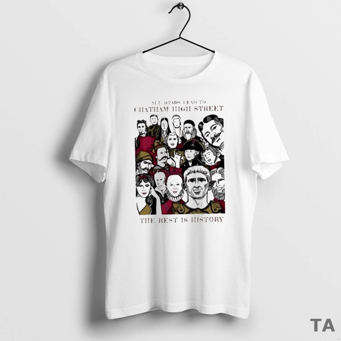 Top All Roads Lead To Chatham High Street The Rest Is - Adult & Kids T-Shirts, Sweatshirts & Hoodies apparel design preview 1