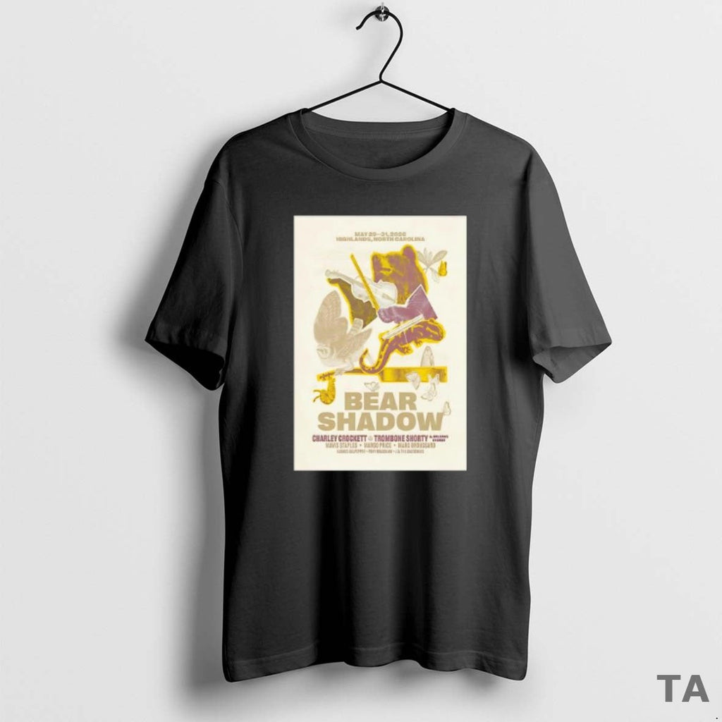 Top Bear Shadow Festival Shows In Highlands Nc On May - Adult & Kids T-Shirts, Sweatshirts & Hoodies apparel design preview 1