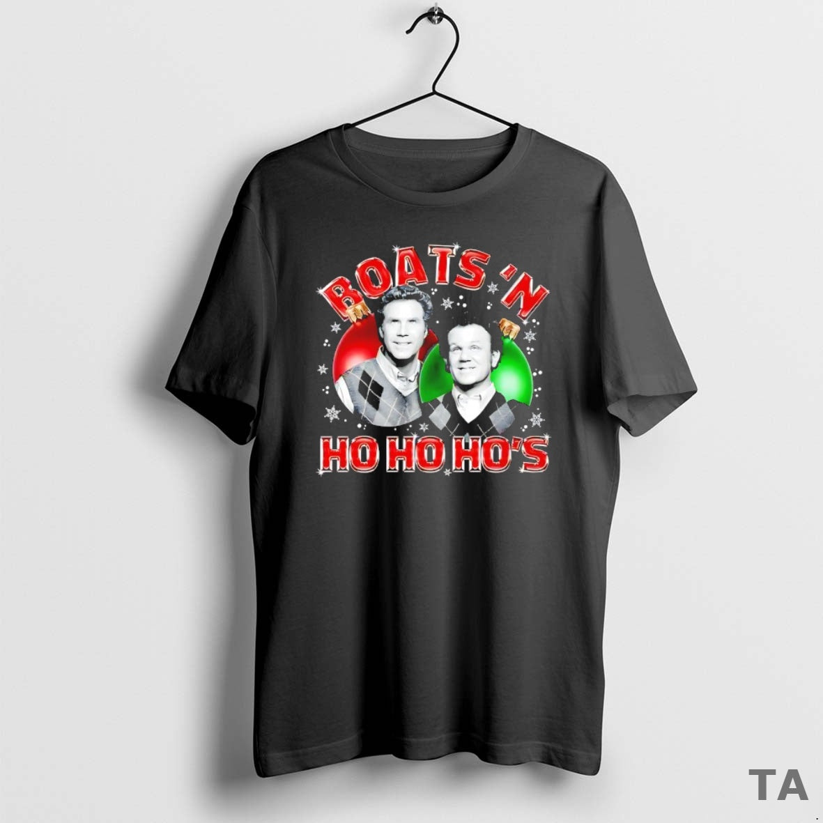 Top Boats N Ho Step Brothers Christmas Ornaments - Adult & Kids T-Shirts, Sweatshirts & Hoodies apparel design preview 1