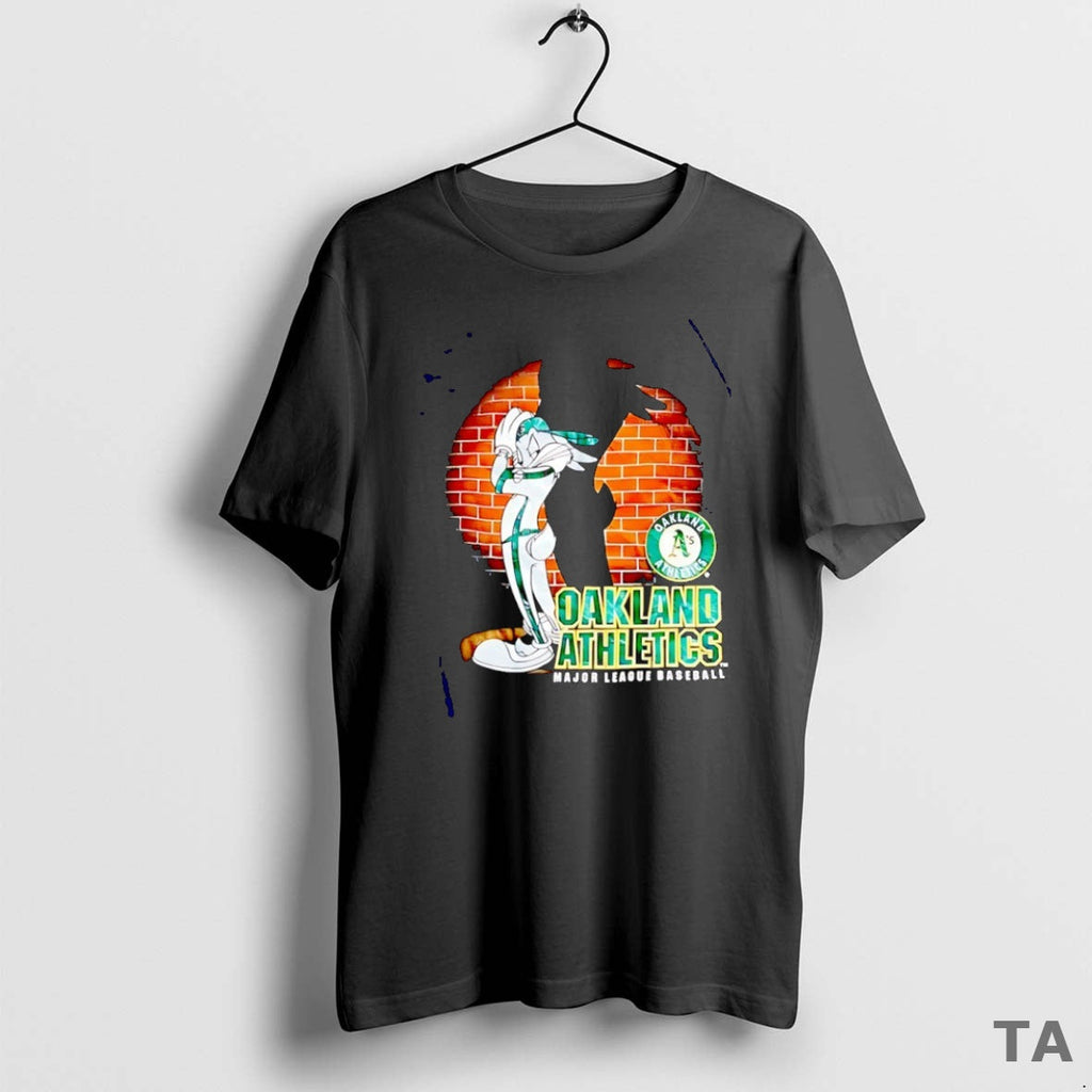 Top Bugs Bunny Oakland Athletics Major League - Adult & Kids T-Shirts, Sweatshirts & Hoodies apparel design preview 1