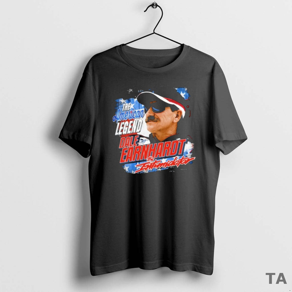 Top Dale Earnhardt The Intimidator American Legend - Adult & Kids T-Shirts, Sweatshirts & Hoodies apparel design preview 1