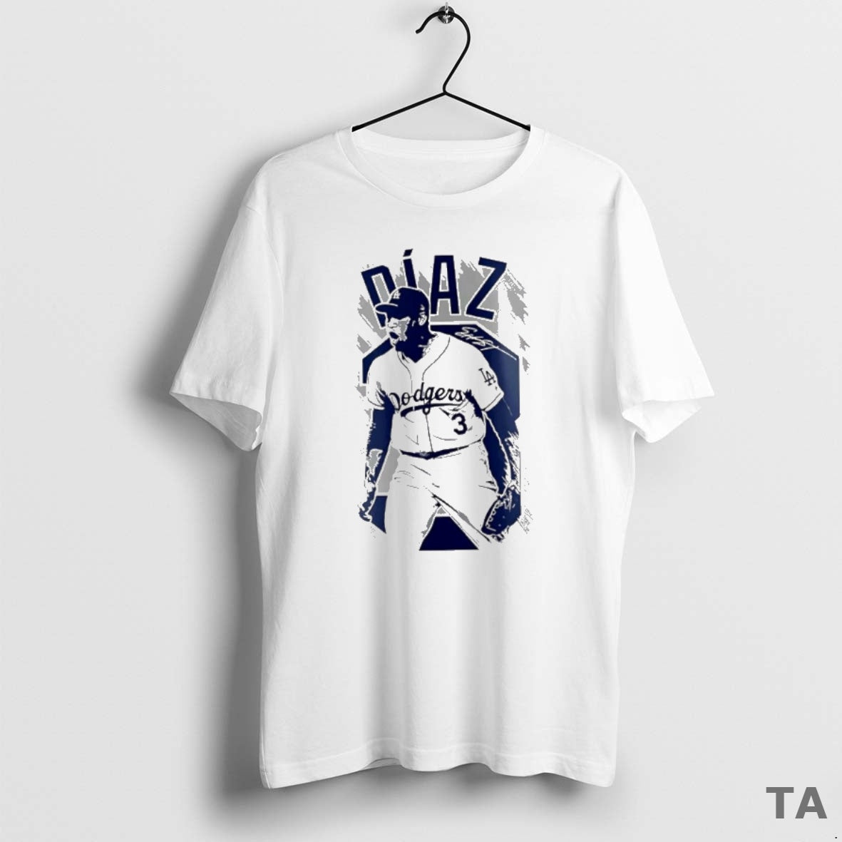 Top Dodgers Edwin Diaz Welcome To Los Angeles Sweater - Adult & Kids T-Shirts, Sweatshirts & Hoodies apparel design preview 1