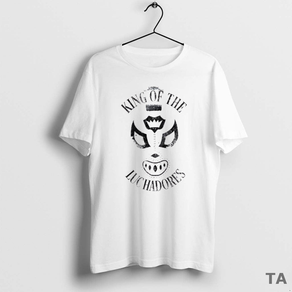 Top Dominik Mysterio King Of The Luchadores Sweater - Adult & Kids T-Shirts, Sweatshirts & Hoodies apparel design preview 1