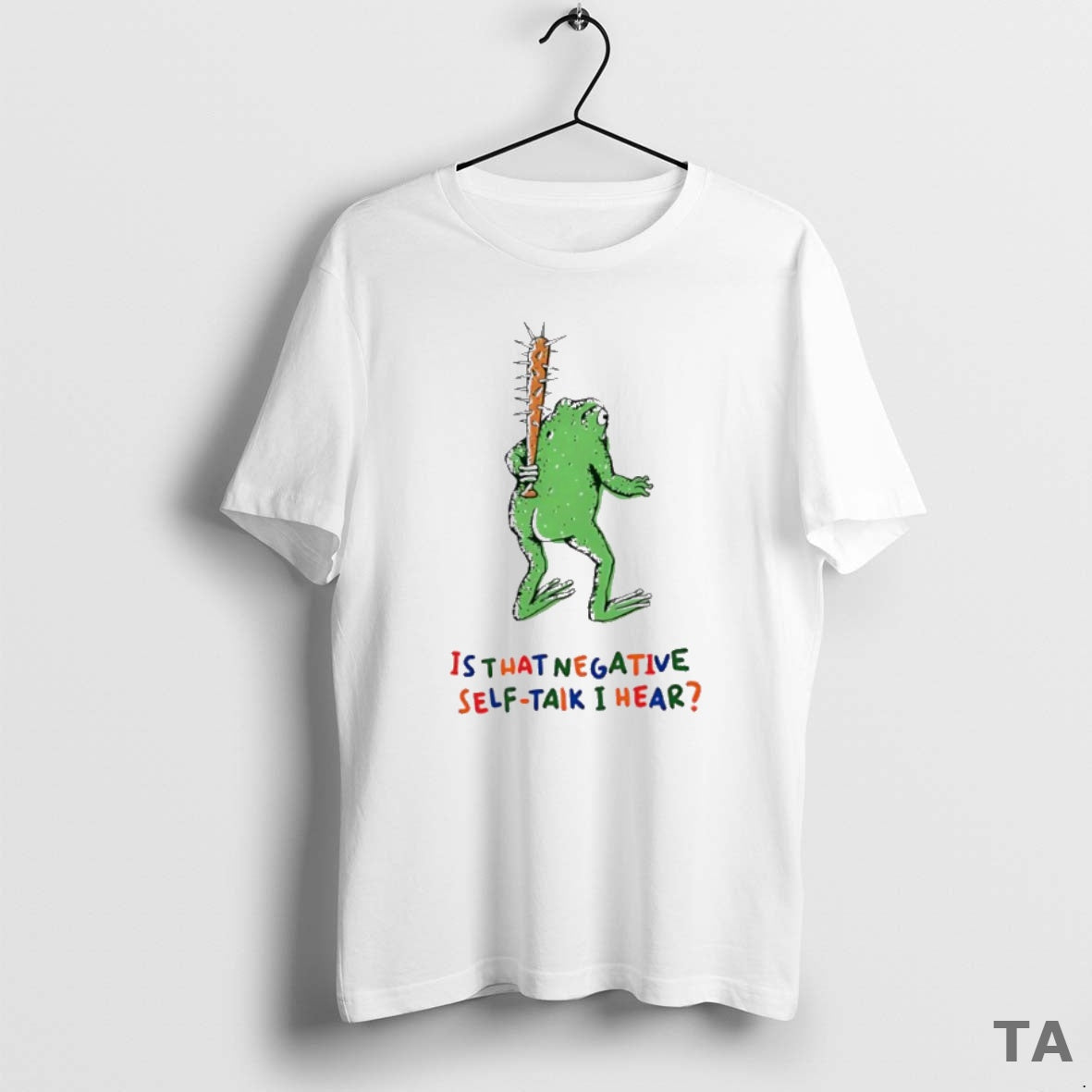 Top Frog Is That Negative Self Talk I Hear Sweater - Adult & Kids T-Shirts, Sweatshirts & Hoodies apparel design preview 1