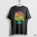 Top Grateful Dead Drums Space Rainbow Gradient - Adult & Kids T-Shirts, Sweatshirts & Hoodies apparel design preview 1