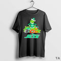 Top Grinch And Max Dog New York Jets Football Merry - Adult & Kids T-Shirts, Sweatshirts & Hoodies apparel design preview 1