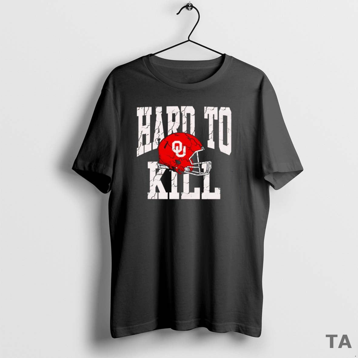 Top Hard To Kill Oklahoma Sooners Helmet Sweater - Adult & Kids T-Shirts, Sweatshirts & Hoodies apparel design preview 1
