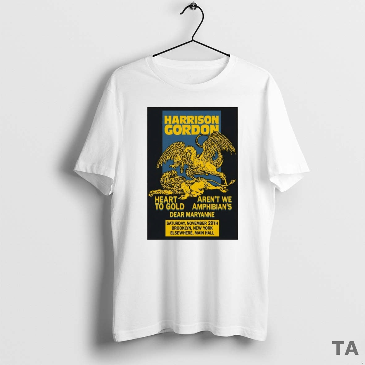 Top Harrison Gordon November 29 2025 Elsewhere In - Adult & Kids T-Shirts, Sweatshirts & Hoodies apparel design preview 1