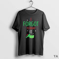 Top I Forgot To Wrap It Moment Christmas Gift Box - Adult & Kids T-Shirts, Sweatshirts & Hoodies apparel design preview 1