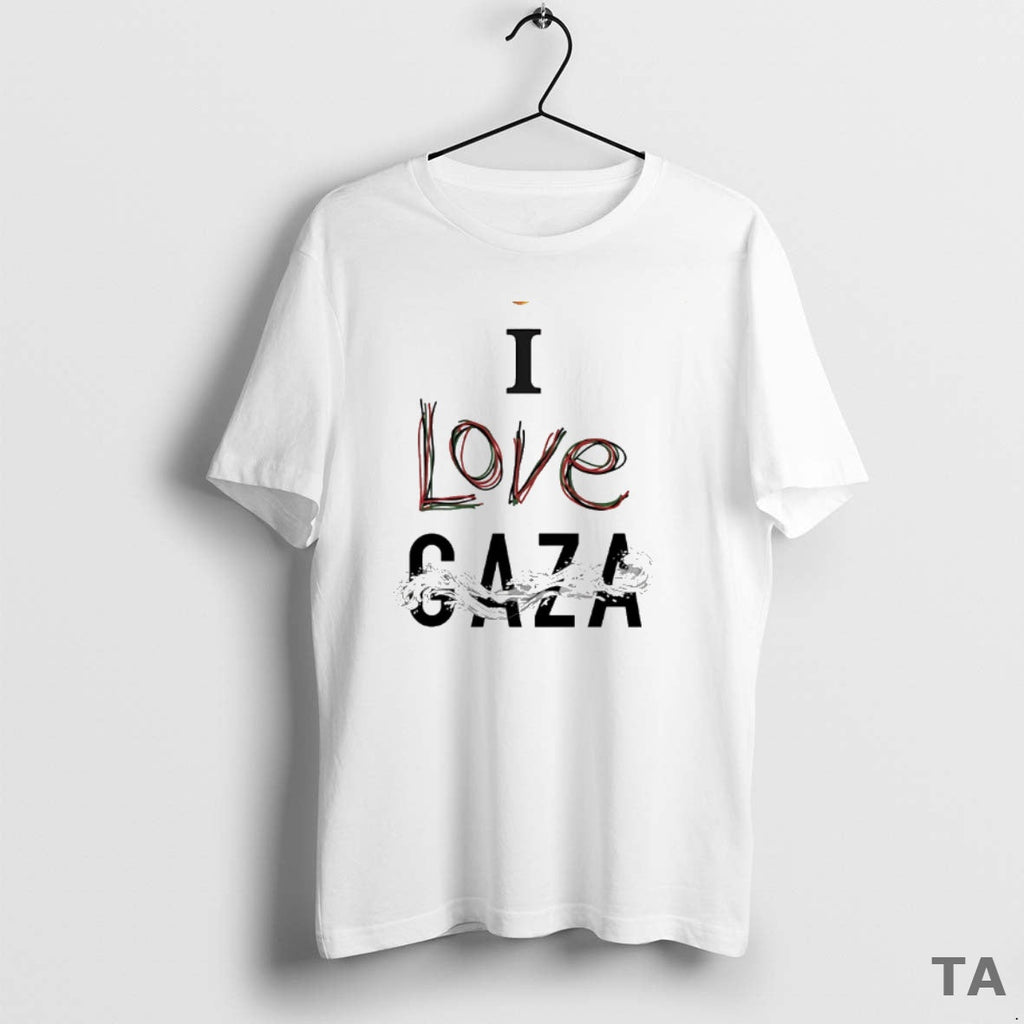 Top I Love Gaza Circle Sweater - Adult & Kids T-Shirts, Sweatshirts & Hoodies apparel design preview 1