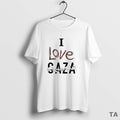 Top I Love Gaza Circle Sweater - Adult & Kids T-Shirts, Sweatshirts & Hoodies apparel design preview 1