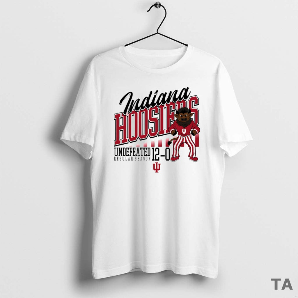 Top Indiana Football Undefeated Season 2025 Sweater - Adult & Kids T-Shirts, Sweatshirts & Hoodies apparel design preview 1