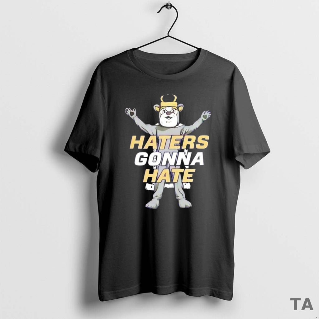 Top Jmu Haters Gonna Hate Mascot Sweater - Adult & Kids T-Shirts, Sweatshirts & Hoodies apparel design preview 1