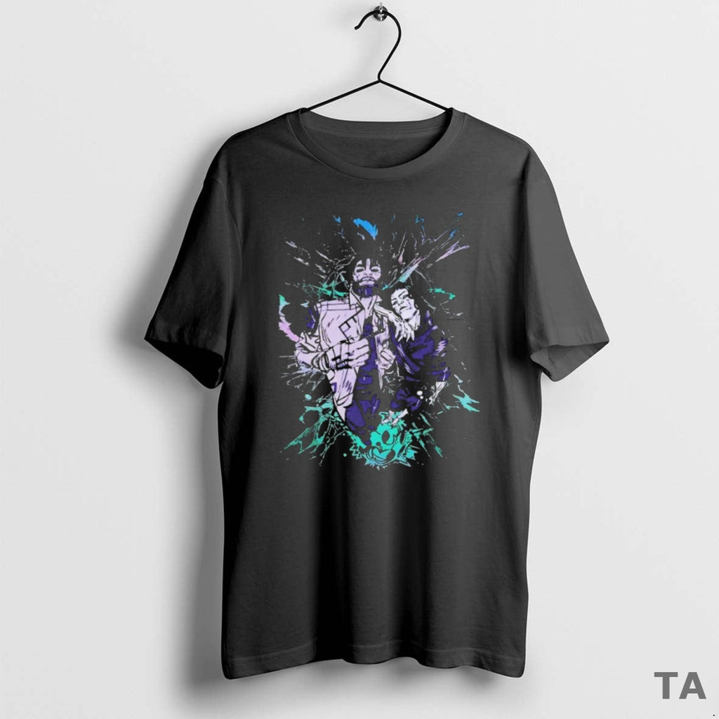 Top Jayce And Viktor Holographic Arcane League Of - Adult & Kids T-Shirts, Sweatshirts & Hoodies apparel design preview 1