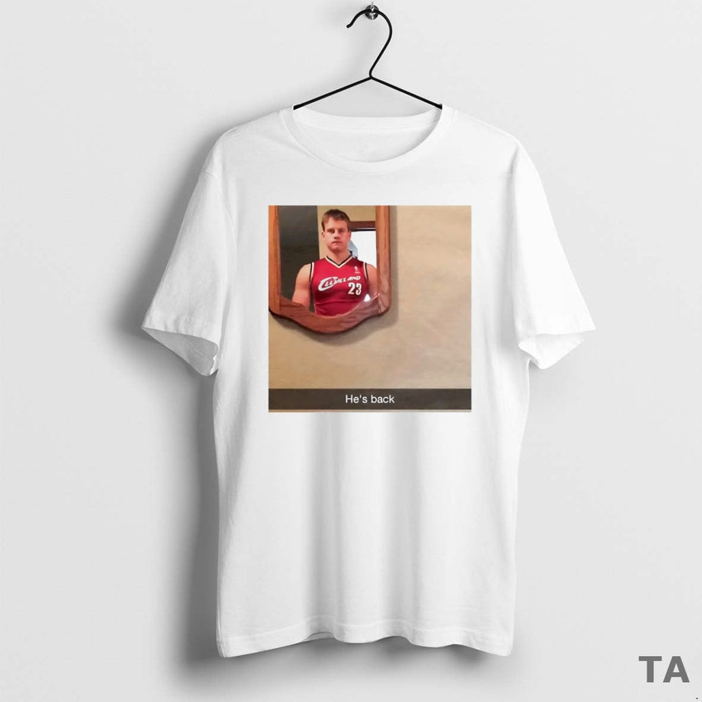 Top Joe Burrow Is Back Cleveland 23 Circle Sweater - Adult & Kids T-Shirts, Sweatshirts & Hoodies apparel design preview 1