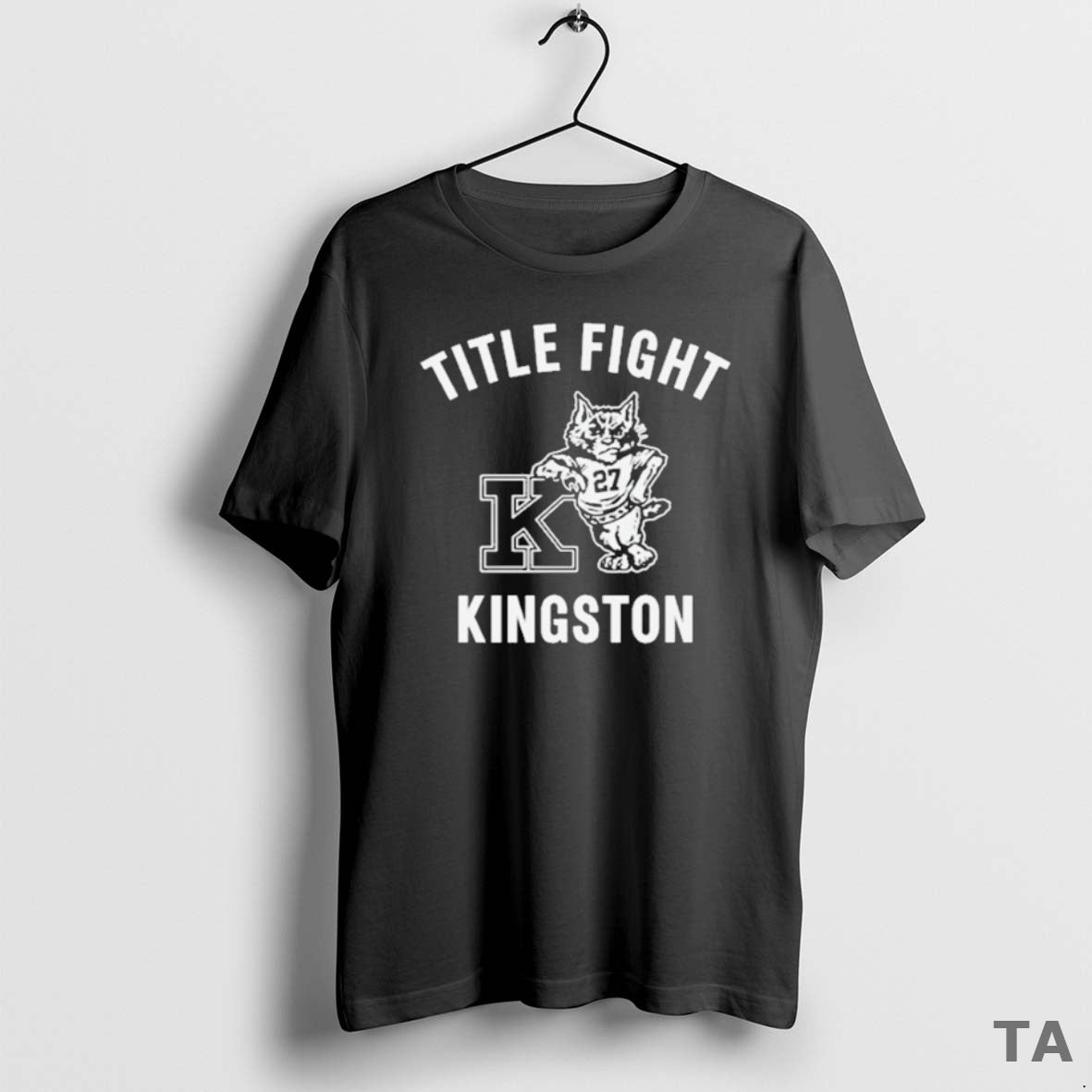Top Kentucky Wildcats Title Fight Kingston Mascot - Adult & Kids T-Shirts, Sweatshirts & Hoodies apparel design preview 1