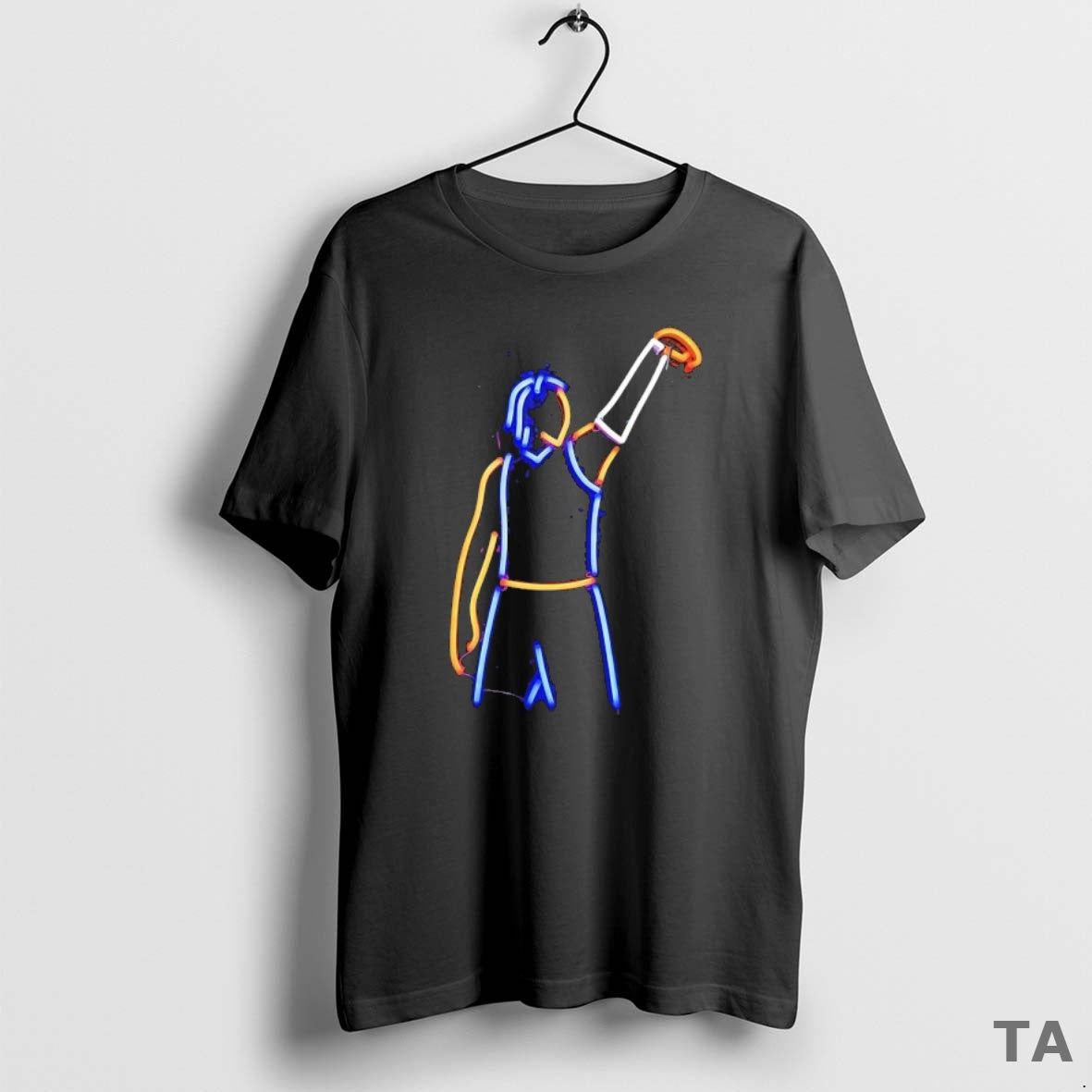 Top King Of New York Jalen Brunson Neon Sweater - Adult & Kids T-Shirts, Sweatshirts & Hoodies apparel design preview 1