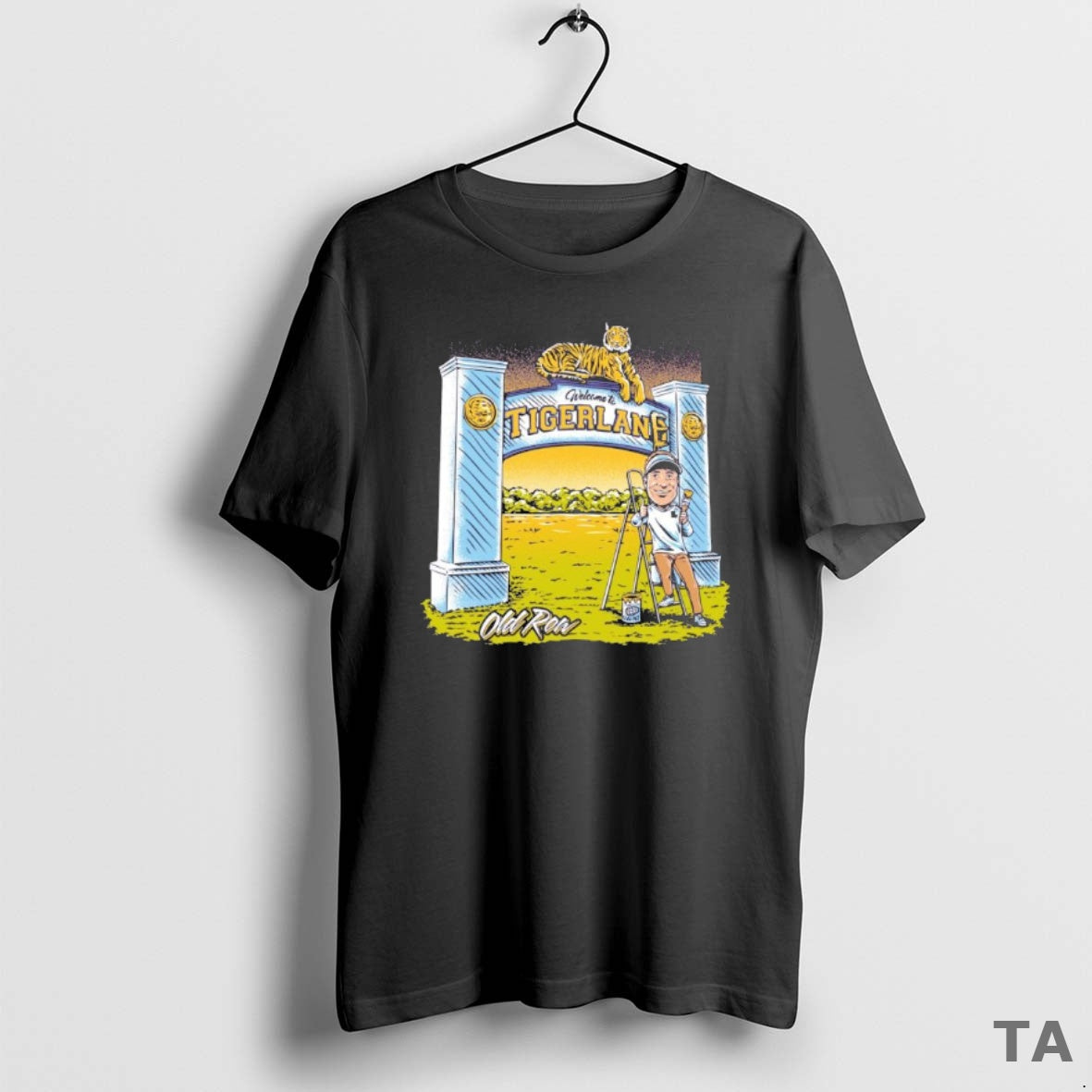 Top Lane Kiffin Welcome To Tigerland Lsu Football - Adult & Kids T-Shirts, Sweatshirts & Hoodies apparel design preview 1