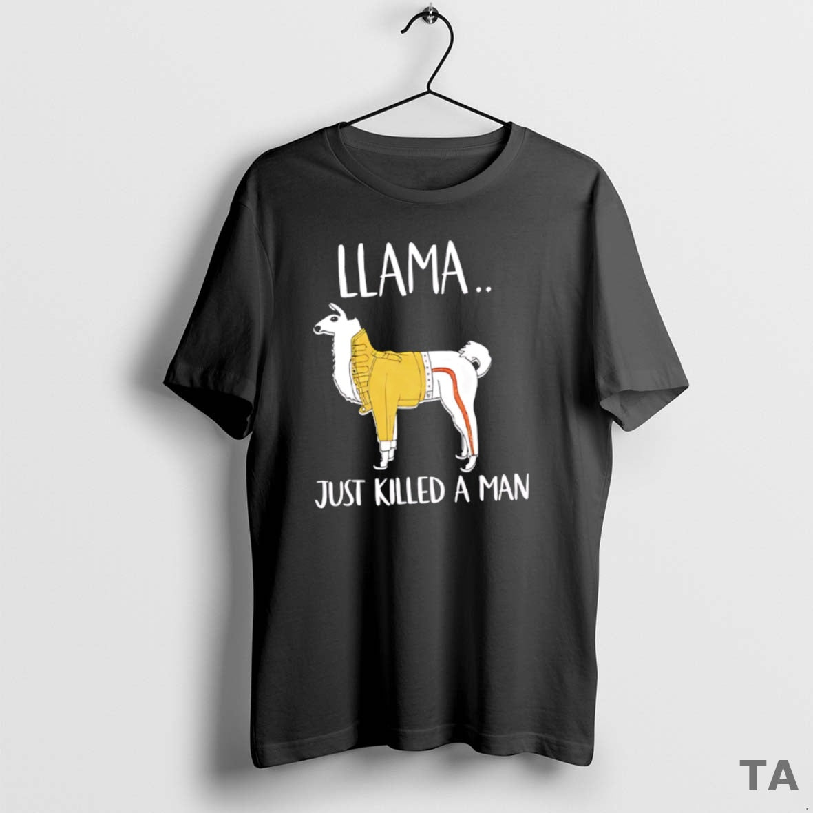 Top Llama Just Killed A Man Cute Sweater - Adult & Kids T-Shirts, Sweatshirts & Hoodies apparel design preview 1