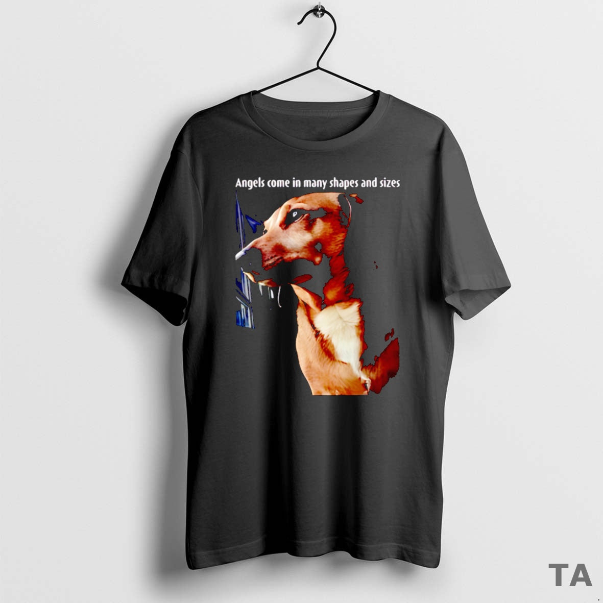 Top Mark Pellegrino Angels Come In Many Shapes And - Adult & Kids T-Shirts, Sweatshirts & Hoodies apparel design preview 1