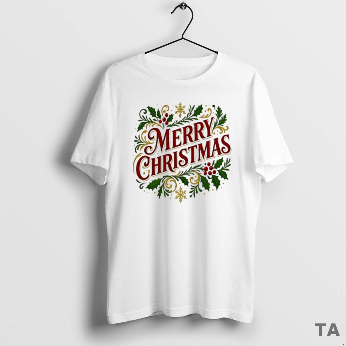 Top Merry Christmas Cute Patterned Border Sweater - Adult & Kids T-Shirts, Sweatshirts & Hoodies apparel design preview 1