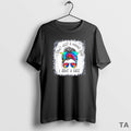 Top Messy Bun I Dont Need A Mood Ring Have Face - Adult & Kids T-Shirts, Sweatshirts & Hoodies apparel design preview 1
