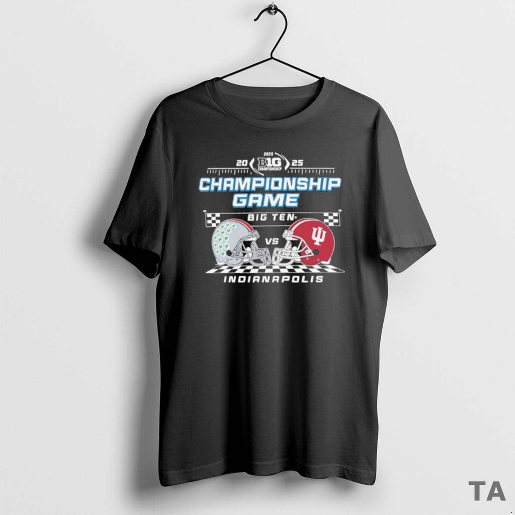 Top Ohio State Vs Indiana 2025 Football Championship - Adult & Kids T-Shirts, Sweatshirts & Hoodies apparel design preview 1