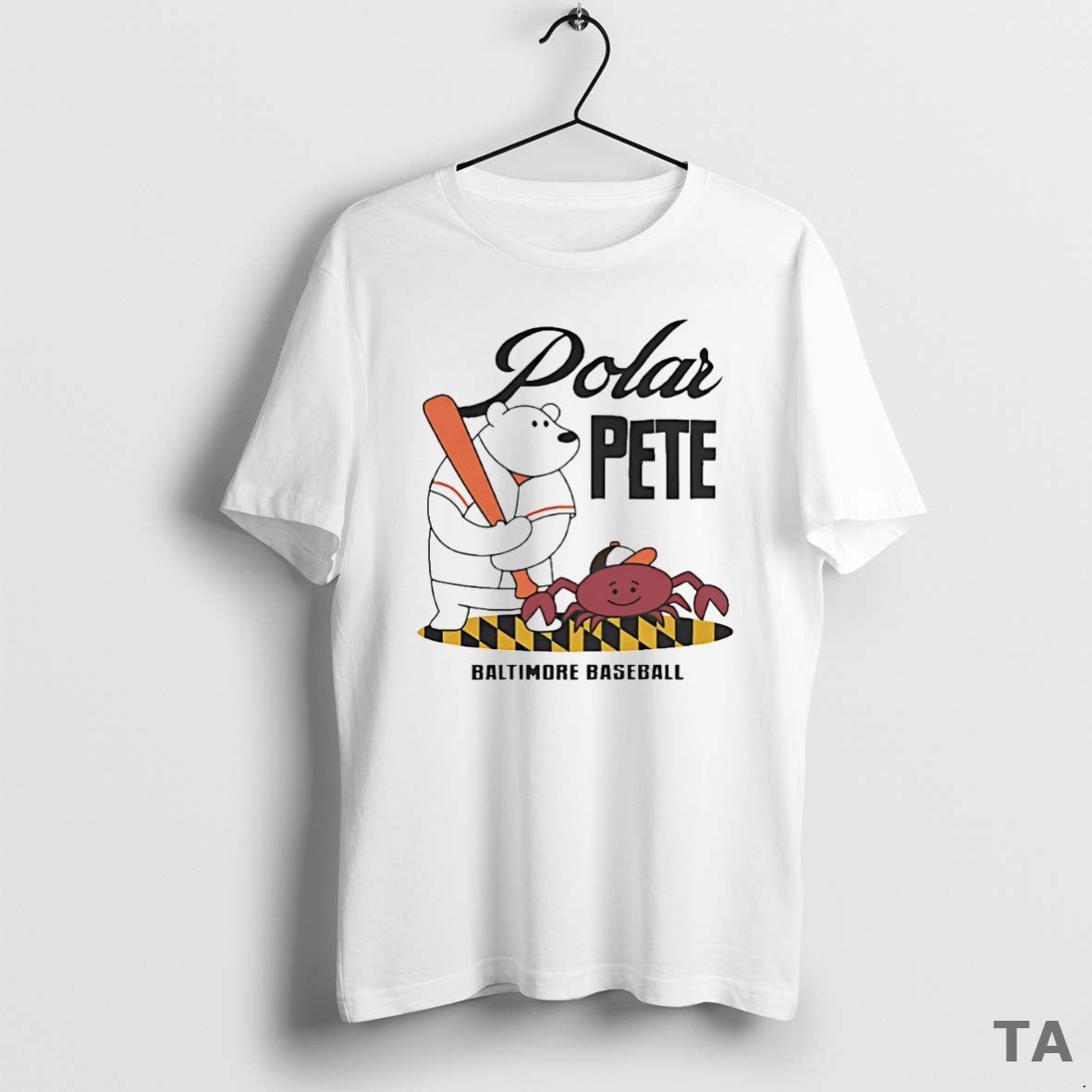 Top Pete Alonso Polar Baltimore Orioles Baseball - Adult & Kids T-Shirts, Sweatshirts & Hoodies apparel design preview 1