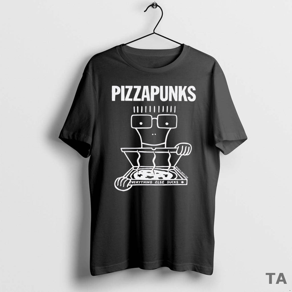 Top Pizza Punks Everything Else Sucks Sweater - Adult & Kids T-Shirts, Sweatshirts & Hoodies apparel design preview 1