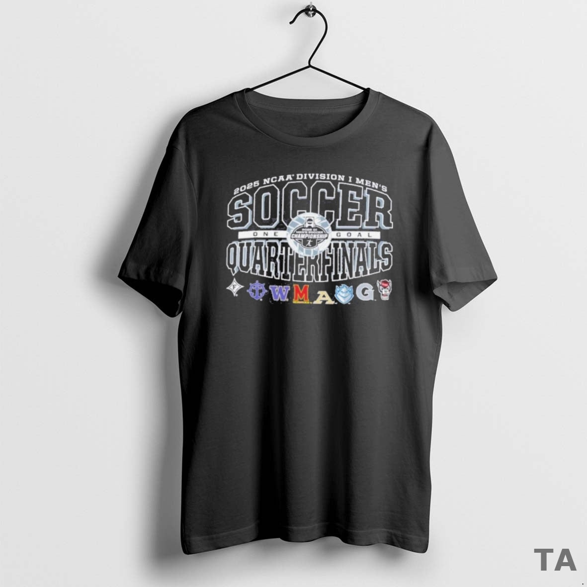Top Quarterfinals 2025 Ncaa Di Mens Soccer - Adult & Kids T-Shirts, Sweatshirts & Hoodies apparel design preview 1