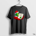 Top Santa Grinch Write Dear Imprison Trump Xmas - Adult & Kids T-Shirts, Sweatshirts & Hoodies apparel design preview 1