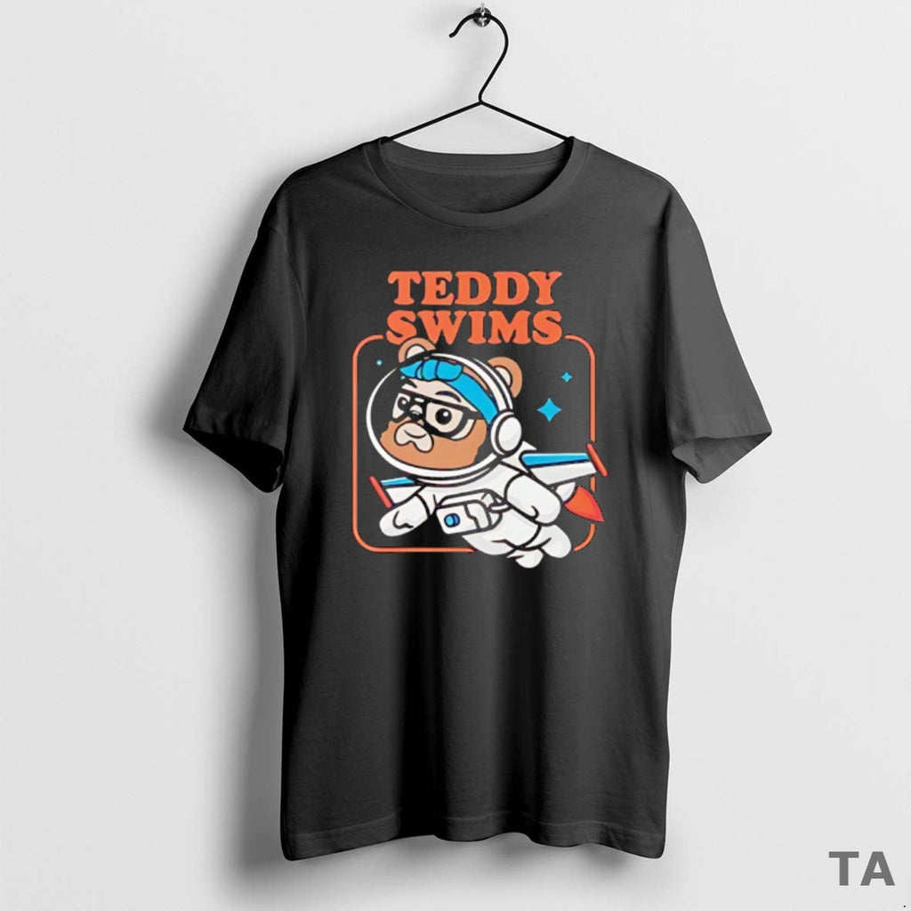 Top Teddy Swims Astronaut Sweater - Adult & Kids T-Shirts, Sweatshirts & Hoodies apparel design preview 1