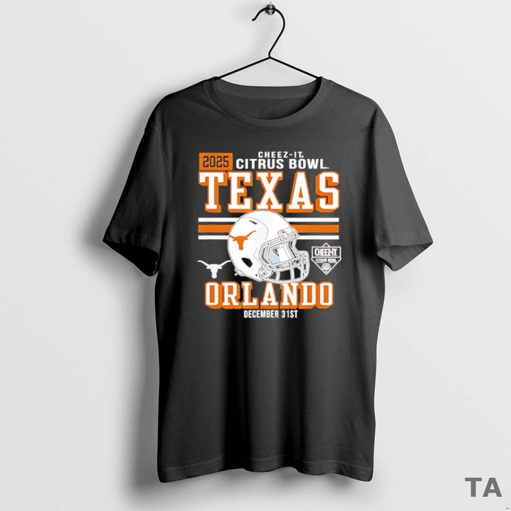 Top Texas Longhorns Cheez It Citrus Bowl 2025 Orlando - Adult & Kids T-Shirts, Sweatshirts & Hoodies apparel design preview 1