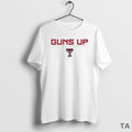 Top Texas Tech Red Raiders Football Logo Guns Up - Adult & Kids T-Shirts, Sweatshirts & Hoodies apparel design preview 1