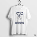 Top Todays Forecast 6 7 Inches Snowman Circle Sweater - Adult & Kids T-Shirts, Sweatshirts & Hoodies apparel design preview 1