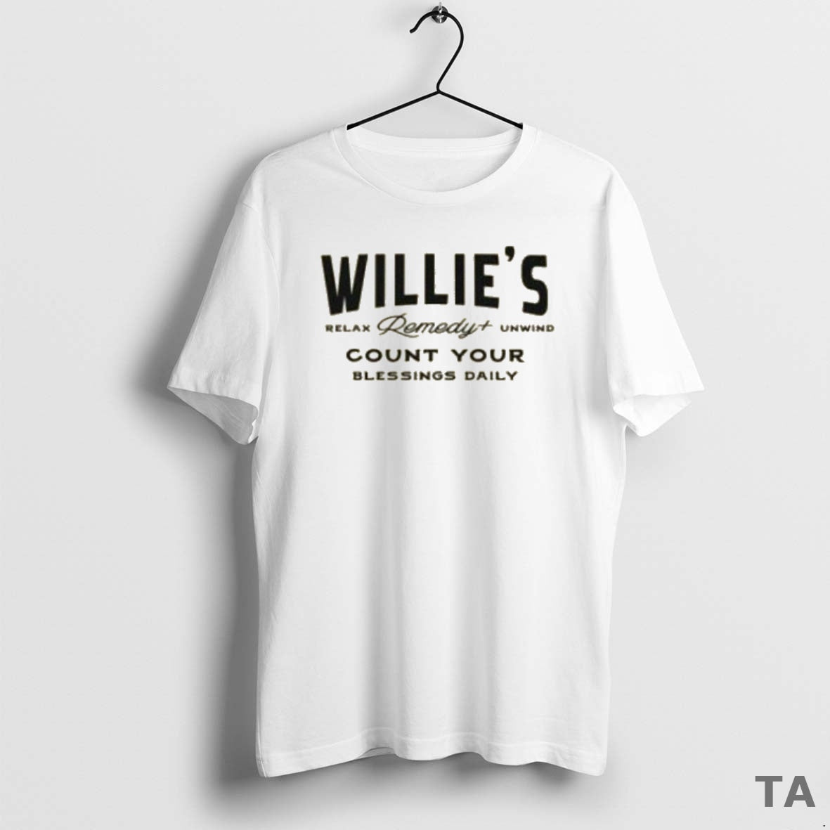 Top Willie Nelson Count Your Blessings Daily Sweater - Adult & Kids T-Shirts, Sweatshirts & Hoodies apparel design preview 1