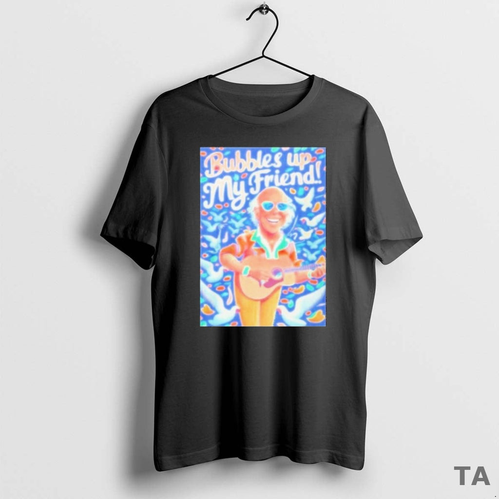 Top Rip Jimmy Buffett Bubbles Up My Friend Sweater - Adult & Kids T-Shirts, Sweatshirts & Hoodies apparel design preview 1