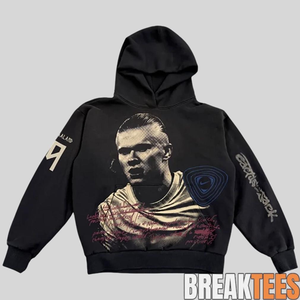 Travis Scott CJ x Athletes Series Haaland - Adult & Kids T-Shirts, Sweatshirts & Hoodies apparel design preview 1