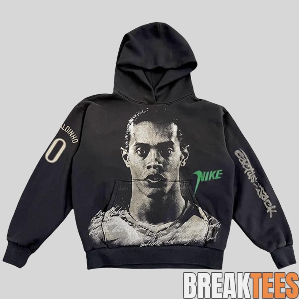 Travis Scott CJ x Athletes Series Ronaldinho - Adult & Kids T-Shirts, Sweatshirts & Hoodies apparel design preview 1