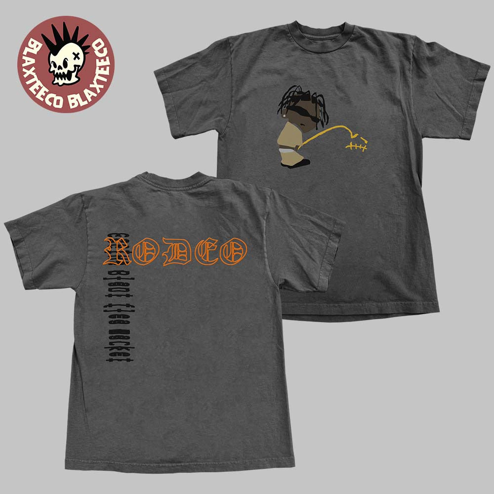 Travis Scott Rodeo 10 Years Anniversary Cacus Plant - Adult & Kids T-Shirts, Sweatshirts & Hoodies apparel design preview 1